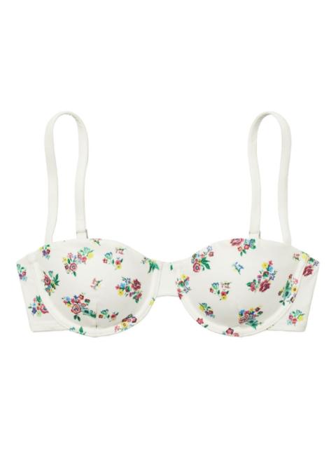 TORY BURCH printed underwire bikini top