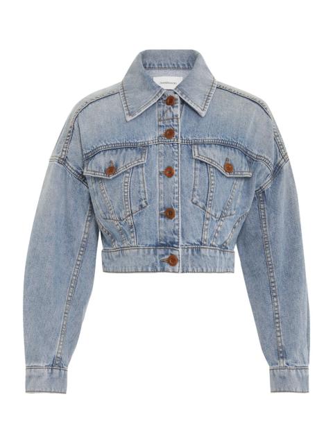 Zimmermann CROPPED DENIM JACKET