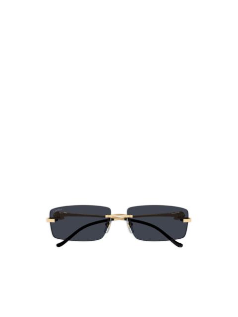 Cartier rectangle-shape sunglasses