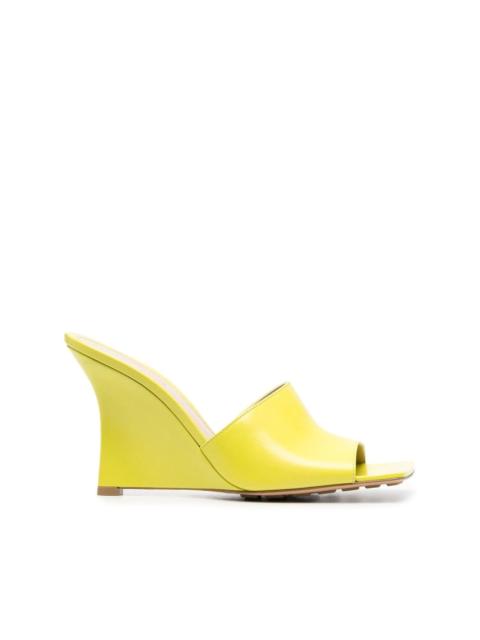 Bottega Veneta leather wedge 110mm sandals