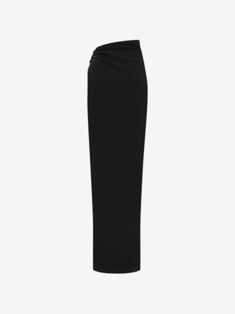 GAUGE81 Paita draped maxi skirt
