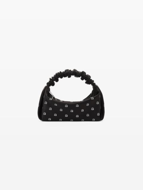 Alexander Wang HOTFIX SCRUNCHIE MINI BAG IN SATIN