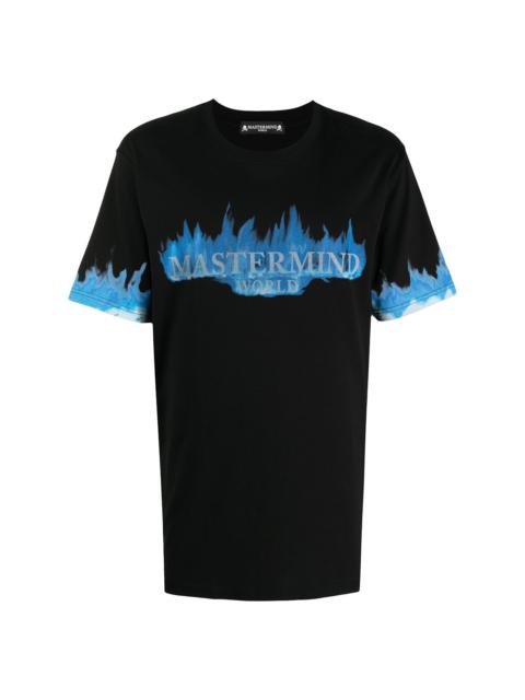 MASTERMIND WORLD flame logo-print T-shirt