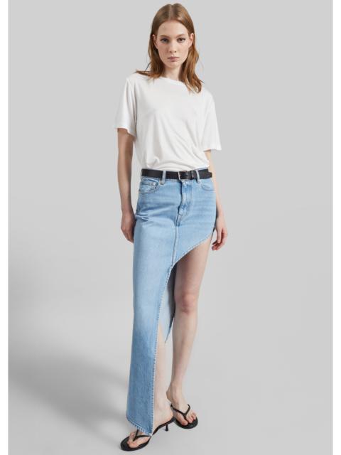 COPERNI Coperni One-Leg Denim Skirt - Blue