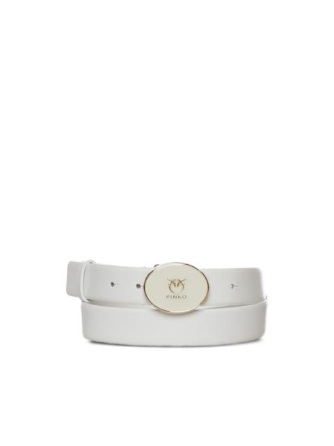 PINKO round buckle belt