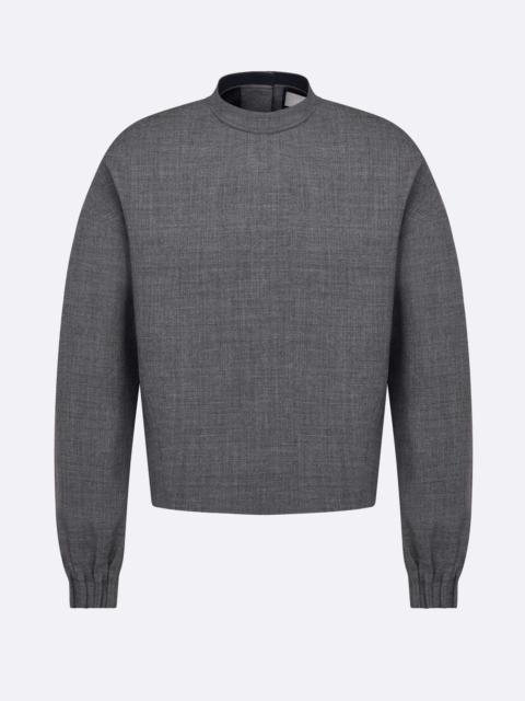 Dior Stand Collar Top