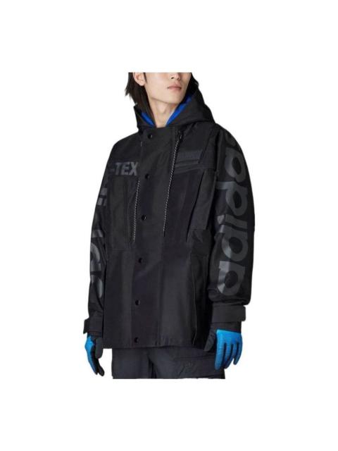 adidas Blue Version Gore-Tex Climacool Outdoor Adventure Jacket 'Black Blue' HM2345