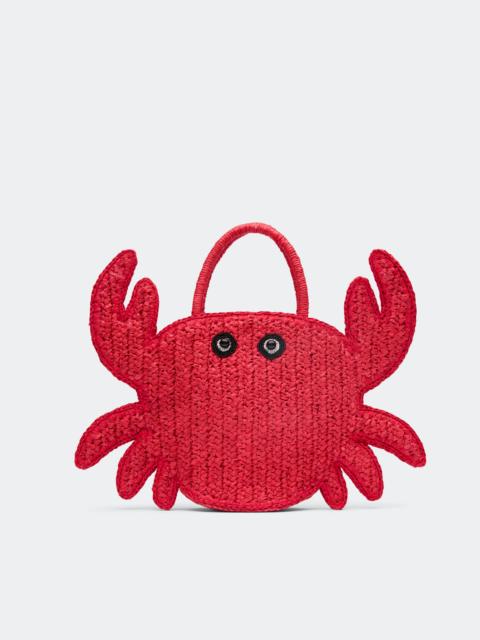 SIMONMILLER Crab Bag In Lucky Red