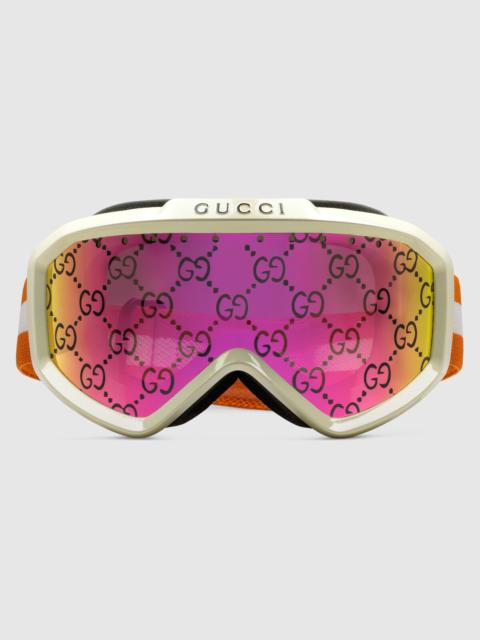 GG mask-shaped sunglasses