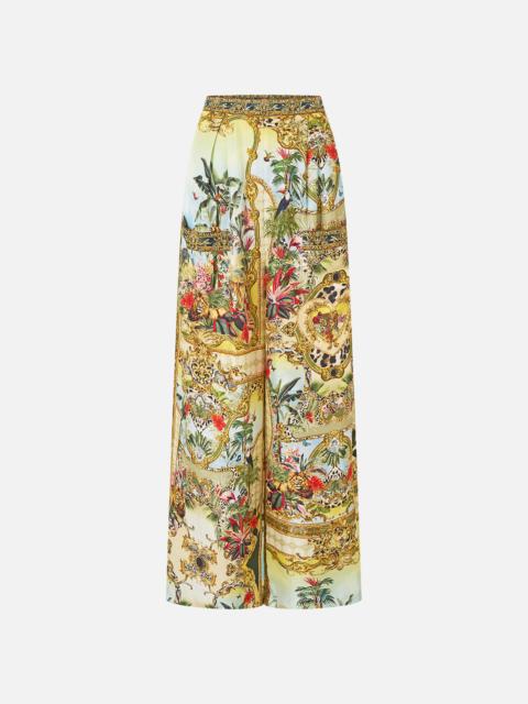 CAMILLA WIDE LEG TROUSER WITH FRONT POCKETS WANDERLUST EMPIRE