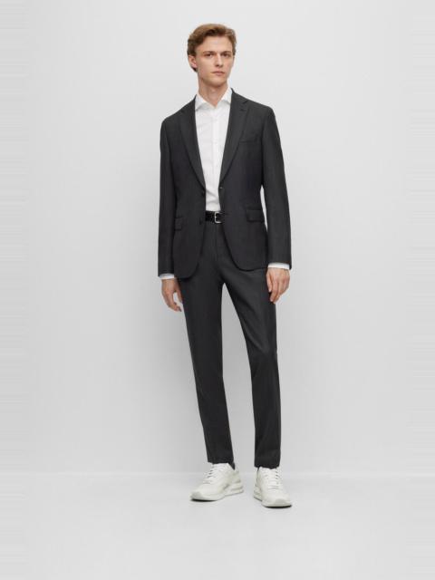BOSS SLIM-FIT SUIT IN A PERFORMANCE-STRETCH WOOL BLEND