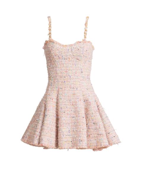 Balmain Flared tweed dress