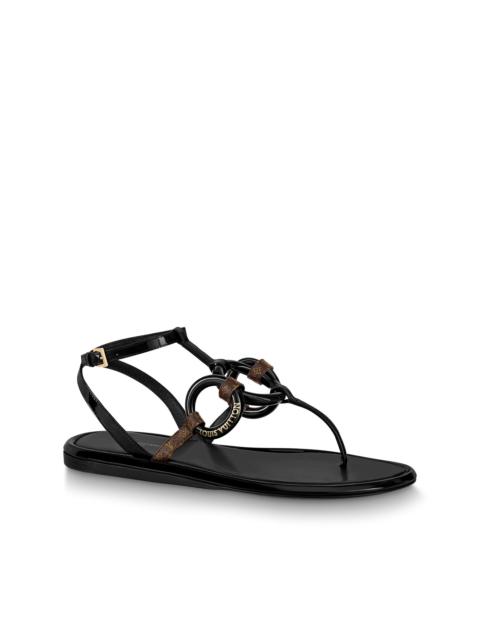 Louis Vuitton Vedette Flat Sandal