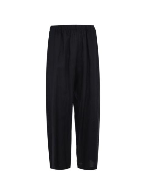 FABIANA FILIPPI Trevi elasticated-waistband linen trousers