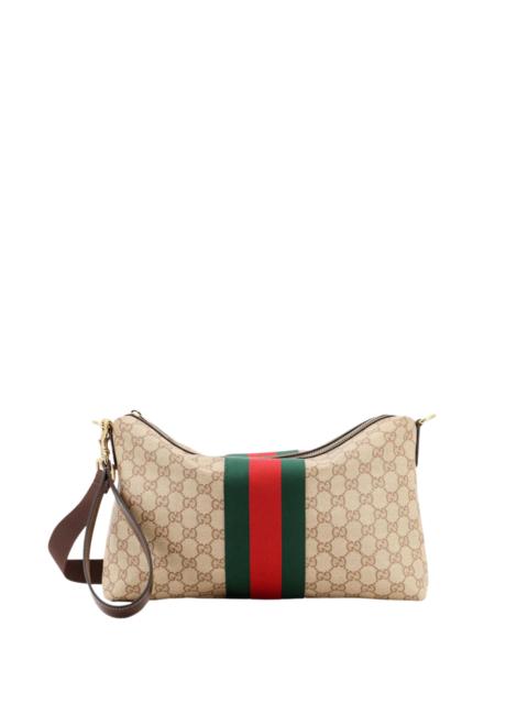 GUCCI GG Web shoulder bag