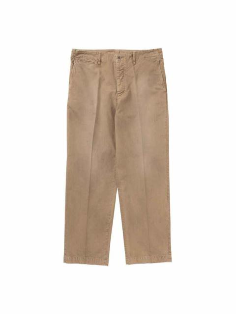 visvim FIELD CHINO PANTS DMGD BEIGE | REVERSIBLE