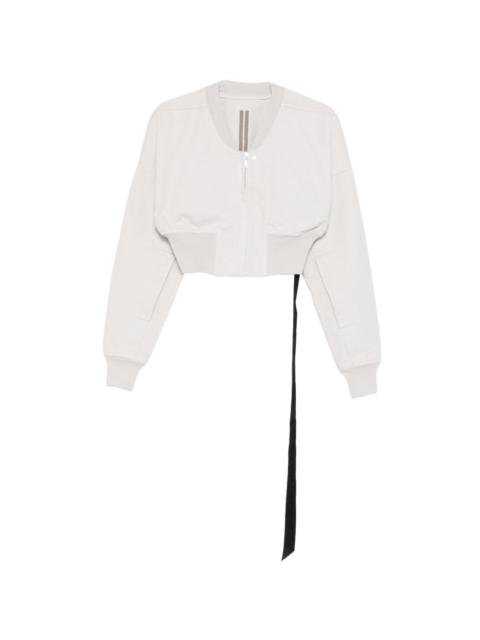 Rick Owens DRKSHDW zip-up bomber jacket