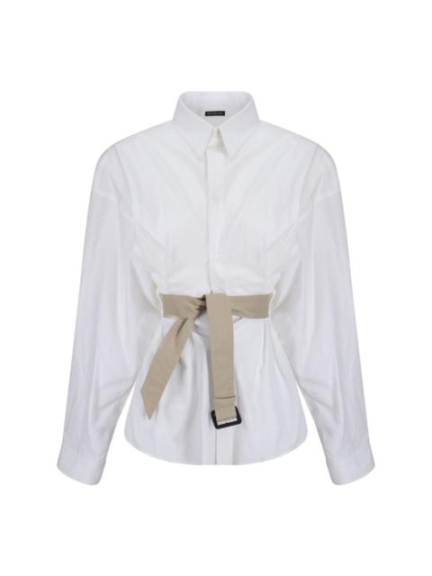 belted shirt