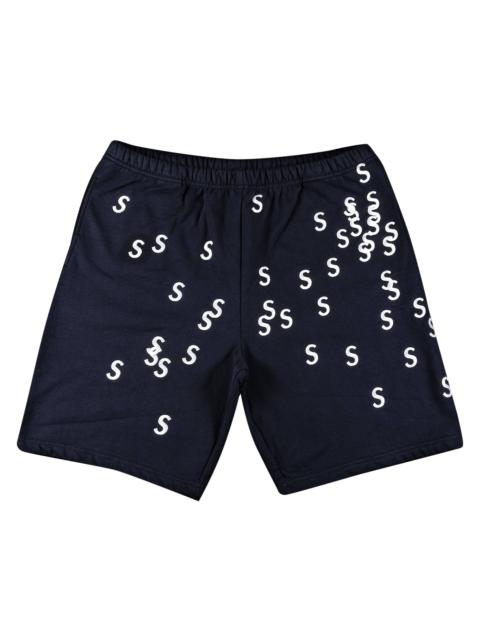 Supreme Embroidered S Sweatshort 'Navy'