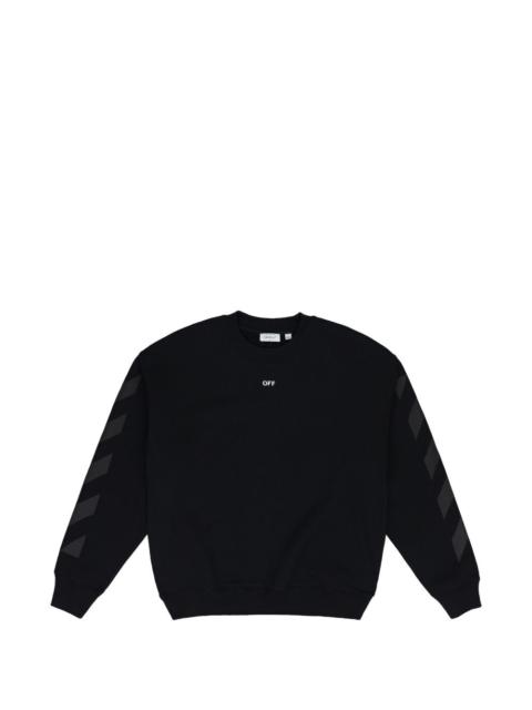 Off-White diagonal crewneck sweatshirt
