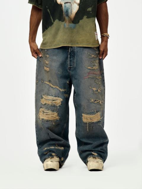 RRR123 PLEDGE DENIM PANT (INDIGO)