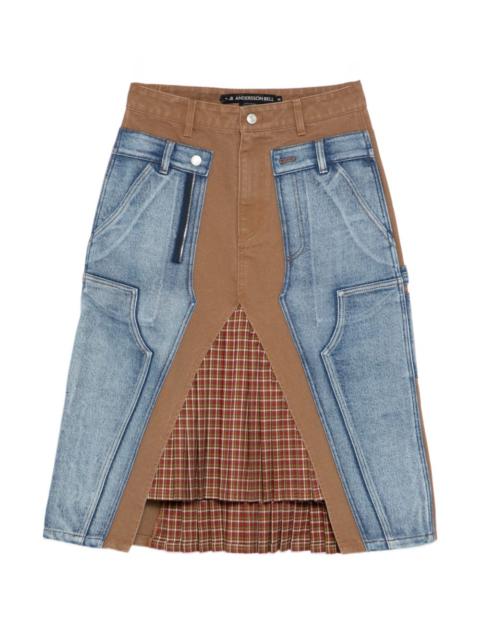 Andersson Bell Carpenter Deconstructed Pleats Skirt