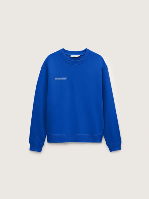 PANGAIA Mens Midweight Sweatshirt - Gaia Blue