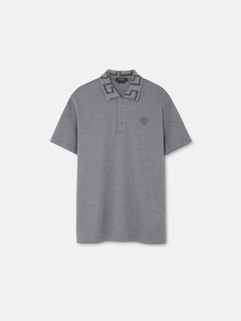 VERSACE Greca Polo Shirt