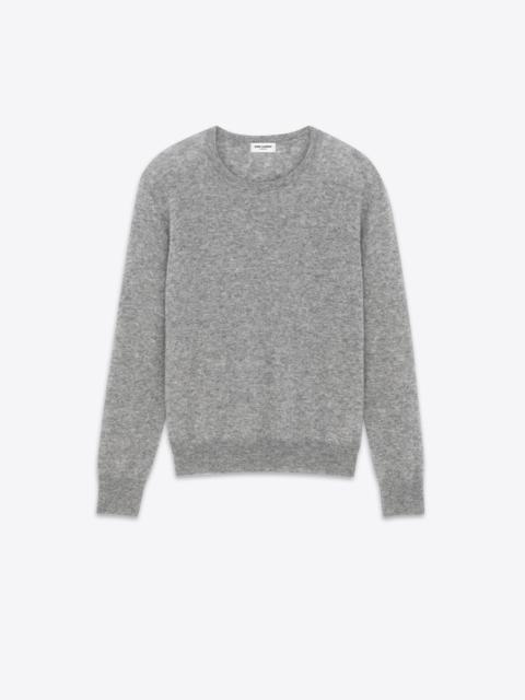 SAINT LAURENT sweater in cashmere and silk