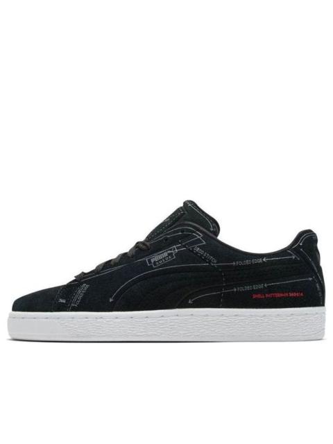 PUMA PUMA SUEDE CLASSIC PATTERN 마스터 '블랙' 369614-02