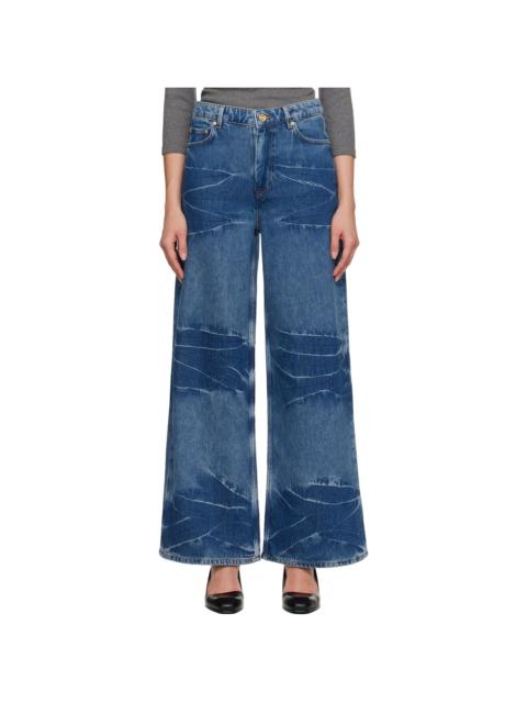 GANNI Blue Marri Jeans