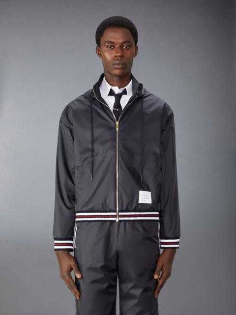 Thom Browne Ripstop Oversized Zip up Jacket