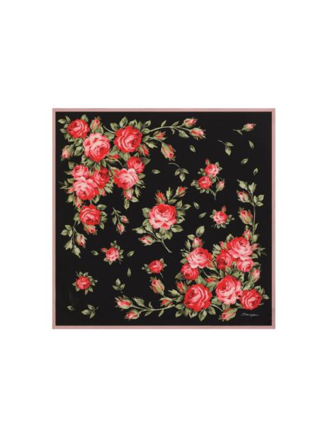 Dolce & Gabbana floral-print scarf