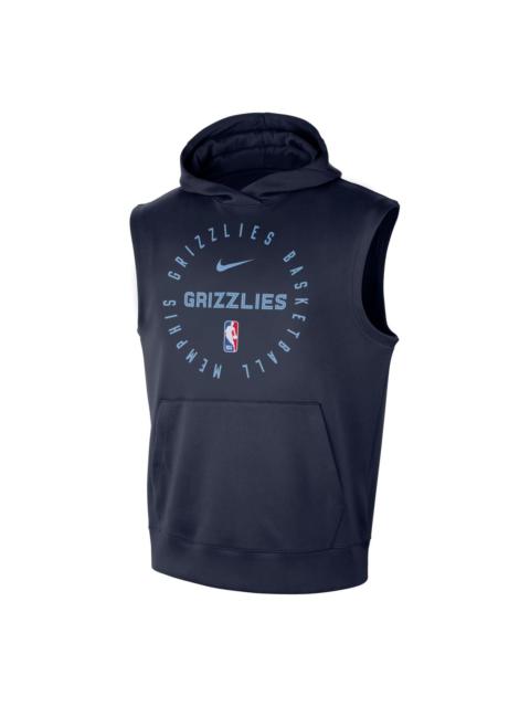 Nike Dri-FIT NBA Sleeveless Hoodie 'Memphis Grizzlies' HJ9176-419