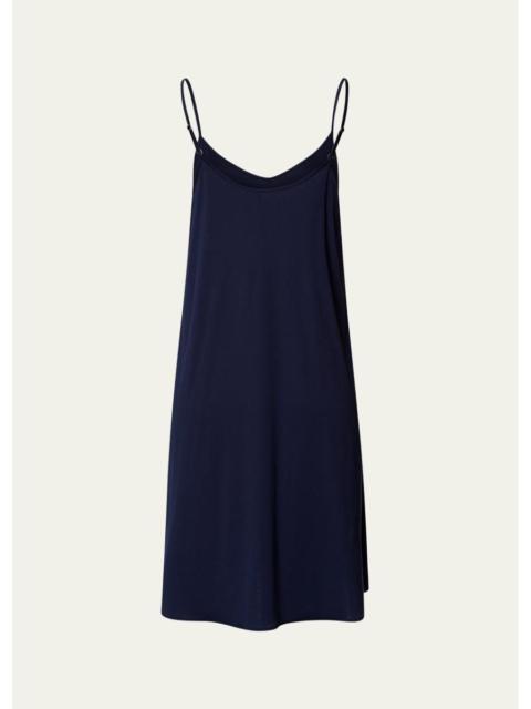HANRO Silk-Trim Cotton Chemise