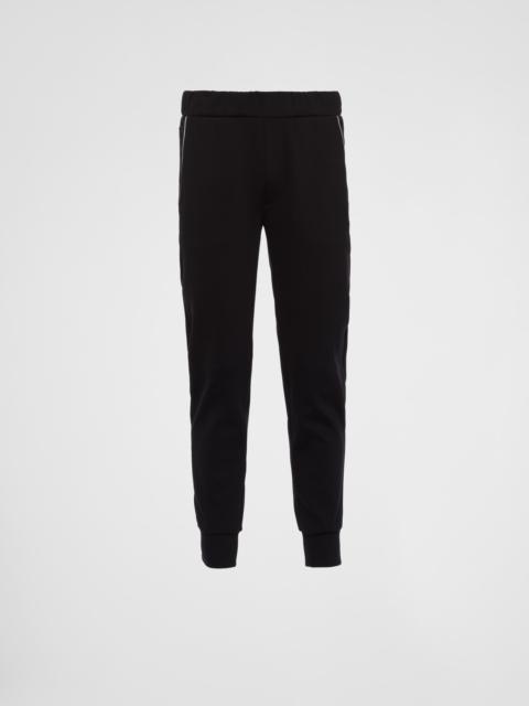 Prada Sweatpants with Re-Nylon details