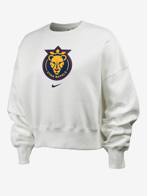 Utah Royals FC Phoenix Fleece Nike Women's NWSL Crew-Neck Sweatshirt