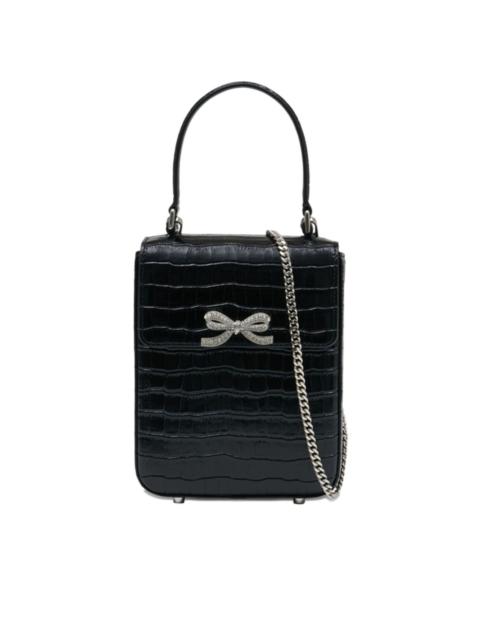 self-portrait mini bow-embellishment shouolder bag