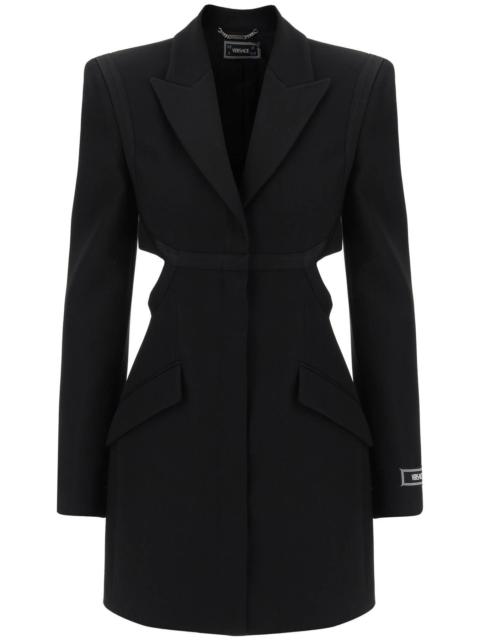 BLAZER DRESS WITH CUT-OUTS