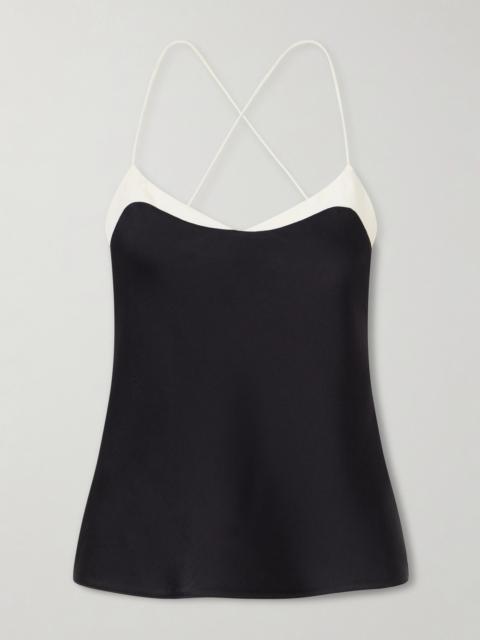 TOM FORD Two-tone Satin Camisole