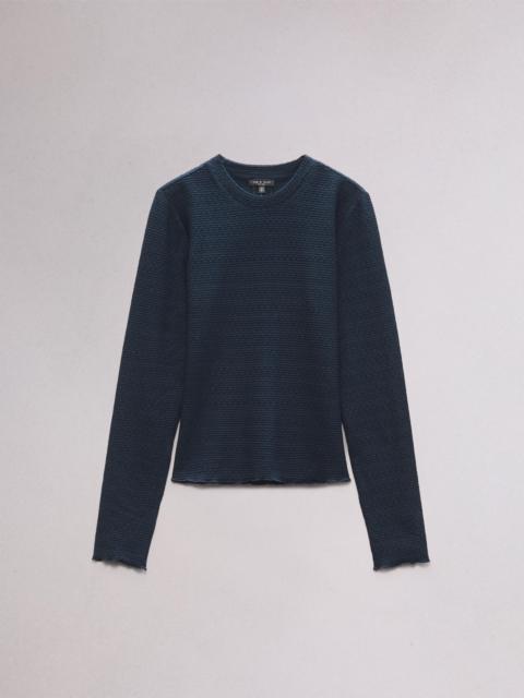 rag & bone Julia Textured Tee