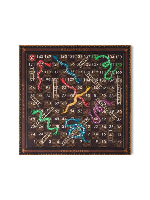 Louis Vuitton Snakes and Ladders Bandana