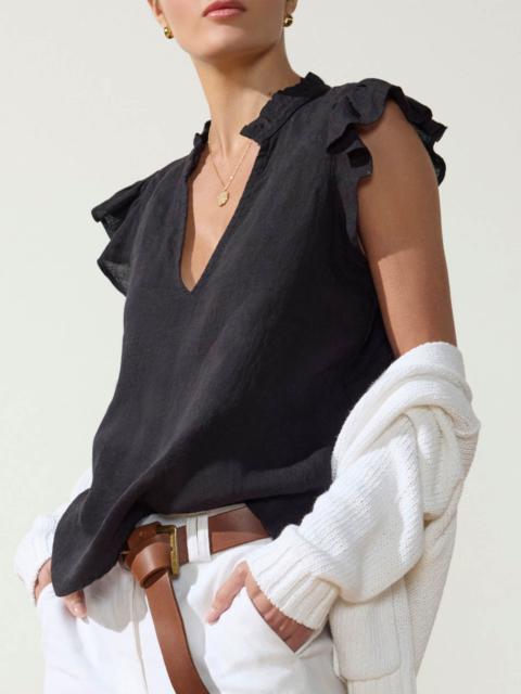 BROCHU WALKER The Devan Sleeveless Blouse