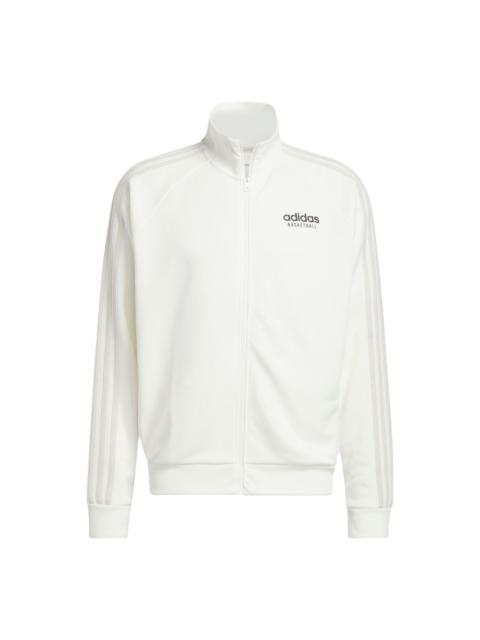 adidas Basketball Select Jacket 'White' IC2412