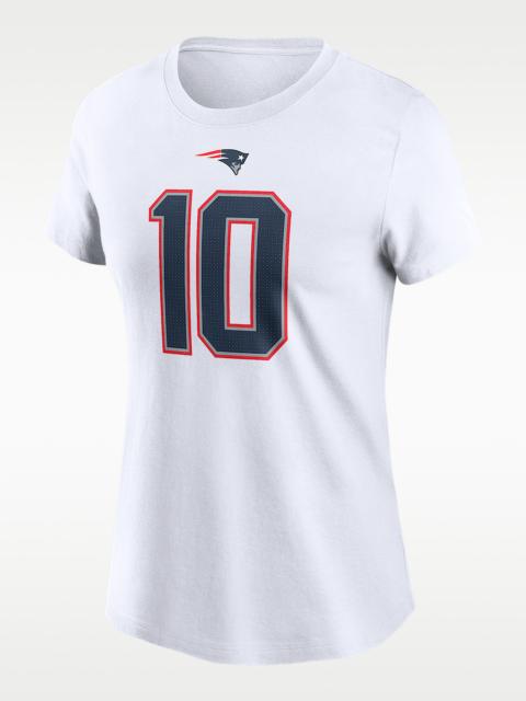 Nike Drake Maye New England Patriots Women's Nike NFL T-Shirt