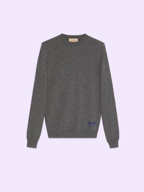 Knit cashmere sweater