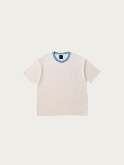 visvim (I.C.T.) Jumbo Tee S/S 2-Tone (N.D.) - Lt. Indigo