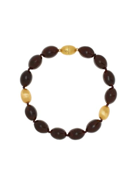 LIZZIE FORTUNATO Triana Collar Necklace brown