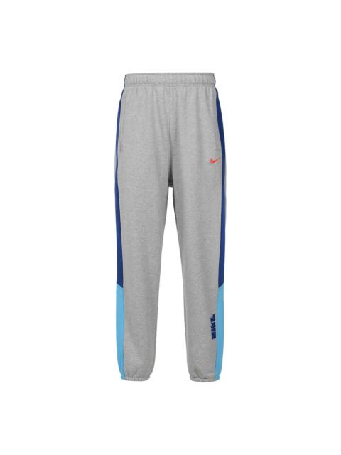 Nike Splicing Bundle Feet Casual Sports Pants Gray Blue Grayblue DC6472-063