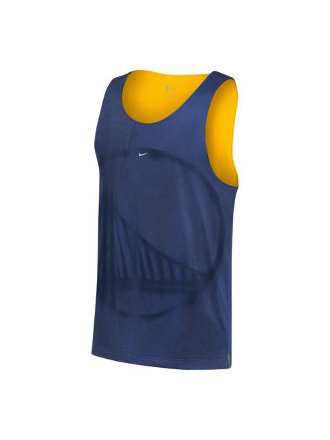 Nike Nike Golden State Warriors Standard Issue Jersey 'Rush Blue Amarillo' II5562-495